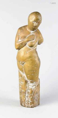 Otto, Waldemar. *1929 Petrikau, tätig in Worpswede. Sich Abwendende Aphrodite I. Bronze,patiniert.