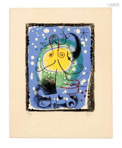 Miró, Joan. 1893 Barcelona - 1983 Palma de Mallorca. 