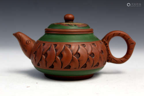 Chinese Yixing tea pot.