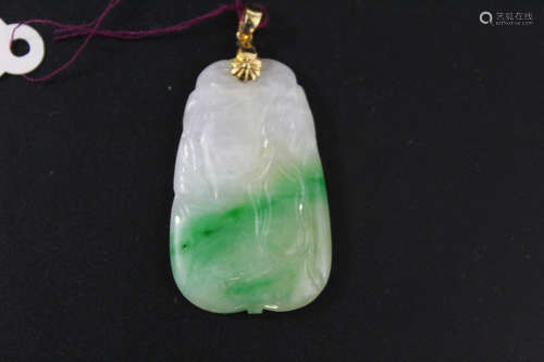 Chinese jadeite pendant