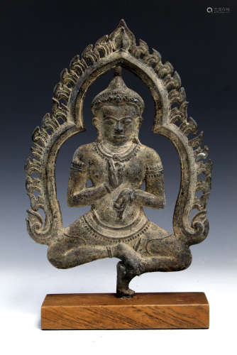 Antique Indian bronze Buddha.