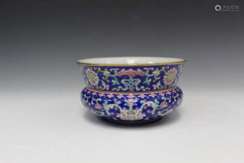 Chinese famille rose porcelain bowl, Xianfeng mark.