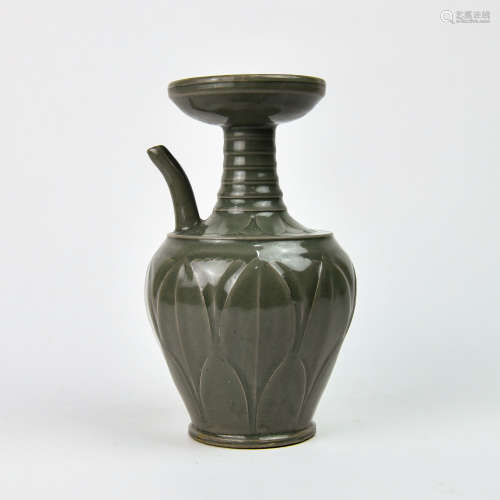 A Chinese Celadon Glazed Porcelain Water Pot
