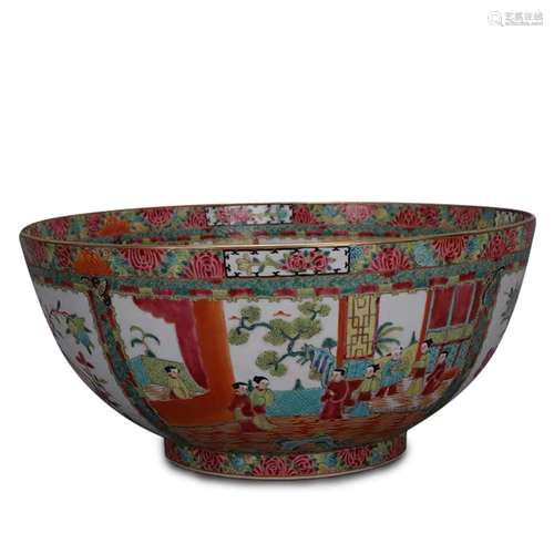 A Chinese Famille-Rose Porcelain Bowl