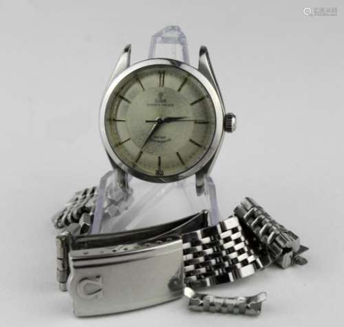 Gents stainless steel cased Tudor (Rolex) Oyster Prince wristwatch, marked between the lugs 7965 /