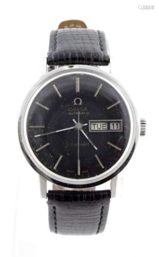 Gents stainless steel cased Omega seamaster automatic wristwatch (issued to the Pakistani Air