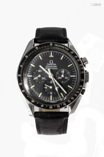Gents stainless steel cased Omega Speedmaster Professional wristwatch, (serial number 44820385, case