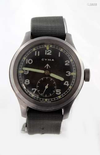 World War II military issue Cyma wristwatch 