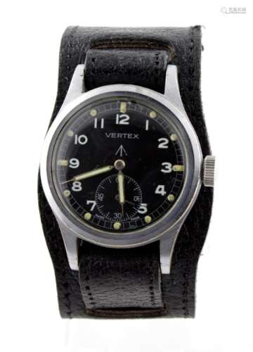 World War II military issue Vertex wristwatch 