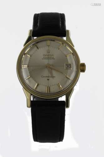 Gents gold plated / stainless steel Omega Constellation automatic wristwatch circa 1962 with the