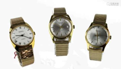 Three Gents automatic ? wristwatches all by 