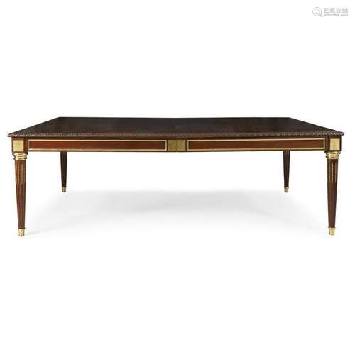 A Neoclassical style gilt-bronze mounted rosewood and