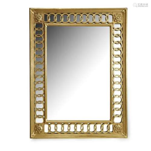 An Italian Neoclassical style mirror, mid 20th century