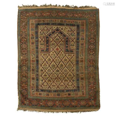 A Daghestan prayer rug, circa late 19th/early 20th