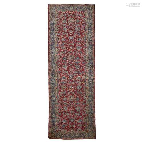 A Kerman corridor carpet, circa mid-20th century