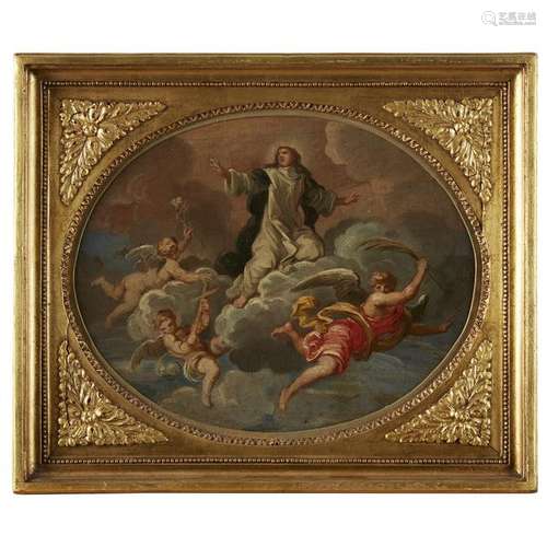 FRENCH SCHOOL, (18TH CENTURY), ASSUMPTION OF A FEMALE