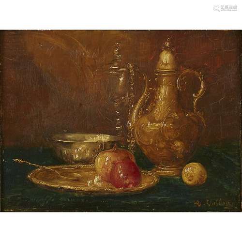 ANTOINE VOLLON, (FRENCH 1833Â1900), STILL LIFE WITH