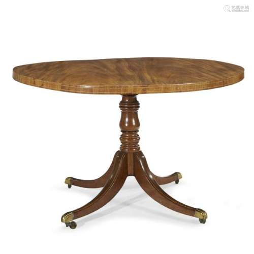 A Regency mahogany breakfast table, circa 1820