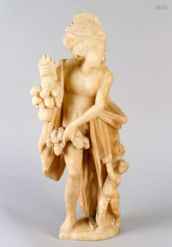 English or Dutch alabaster Sculpture. Representing…