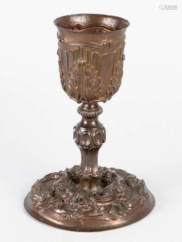 Baroque Goblet, with round large feet, central col…