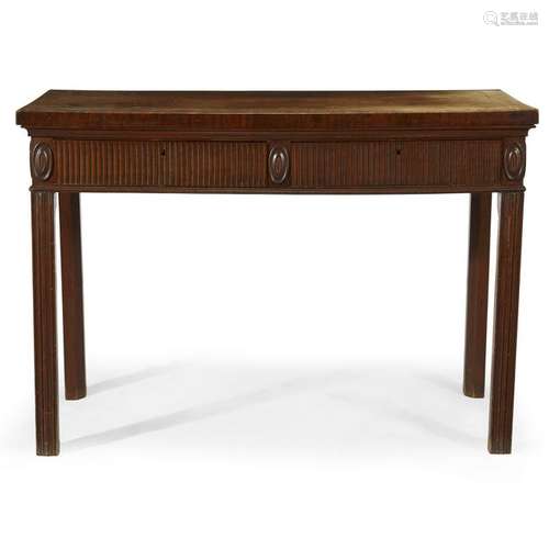 A George III mahogany serving table from Thorncombe