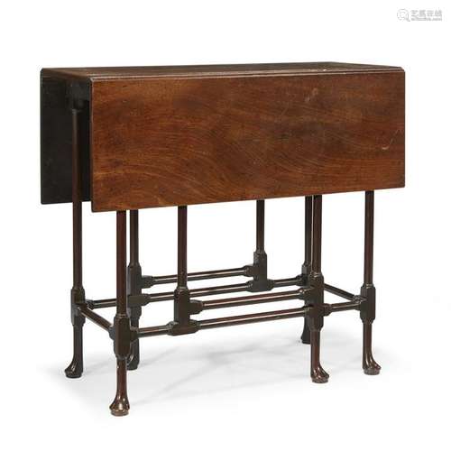 A George III mahogany spider gate-leg table circa 1760