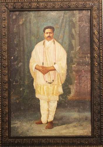 Raja Ravi Varma (1848 1906) attributed, Portrait o…