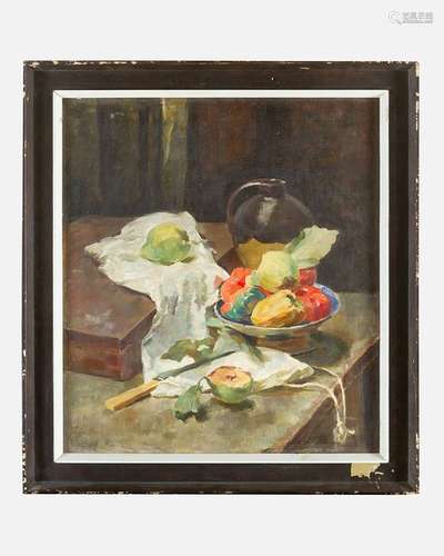 Carl Fischer(1887 1962) still life with vegetables…