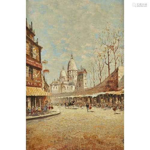 PIETRO SCOPETTA (ITALIAN 1863â1920) PLACE DU TERTRE,