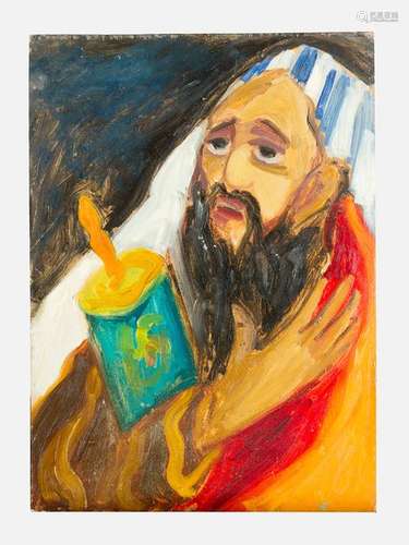 Emmanuel Mane Katz (1894 1962) attributed. Rabbi w…