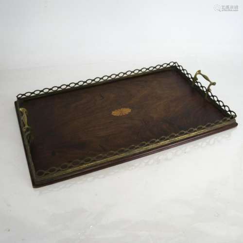 English Reticulated Butler's Tray