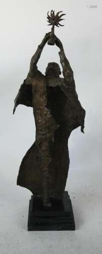 E. Powis JONES: Bronze Sculpture 