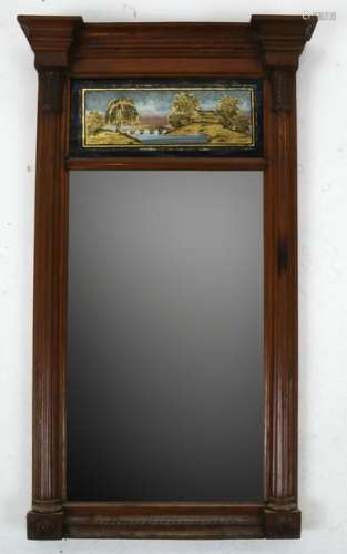 Eglomise-Style Pier Mirror