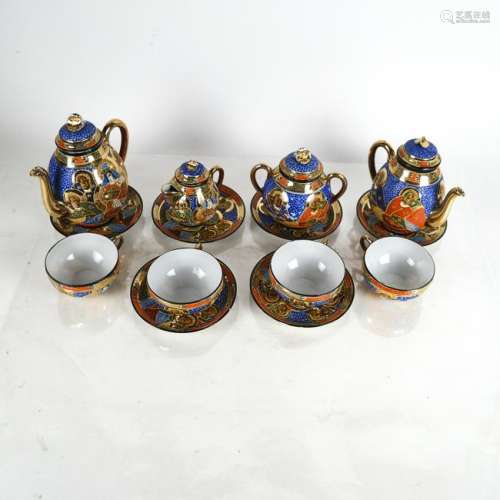 Satsuma Ware Tea Service for 6