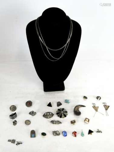 Lot of Sterling Silver Jewelry