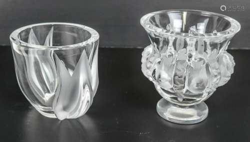 Two Lalique Vases