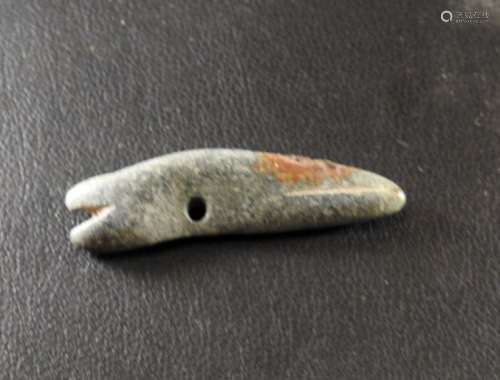 Amulette représentant un crocodile \nPierre 3,7 cm …