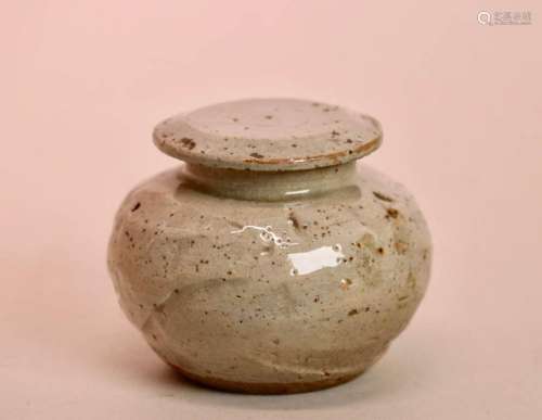 Japanese Tea Cha Pottery Jar