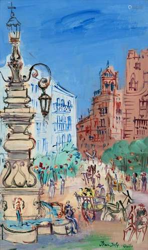 Jean Dufy (French, 1888-1964) Sevilla