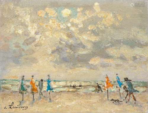 Andre Hambourg  (French, 1909-1999) Maree basse a