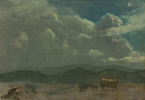 Albert Bierstadt (German/American, 1830-1902) Covered