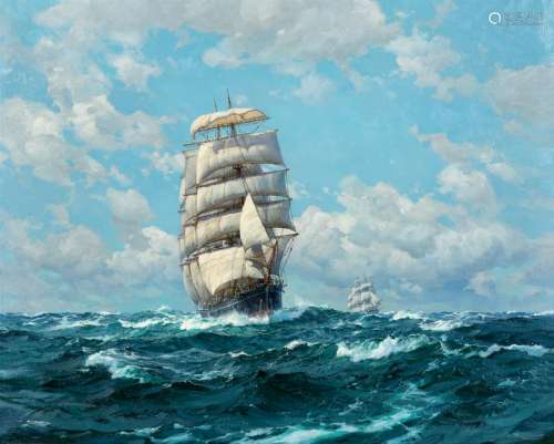 Charles  Vickery (American, 1913-1998) The Tall Ship