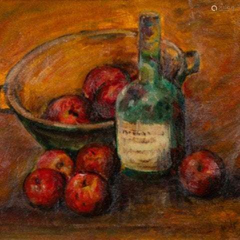 Walt Kuhn (American, 1877-1949) Still Life with Apples,