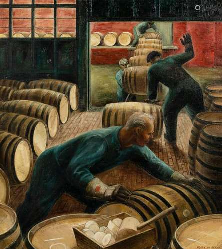 Franklin Boggs (American, 1914 - 2009) Barrel Assembly