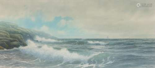 George Howell Gay (American, 1858-1931) Seascape