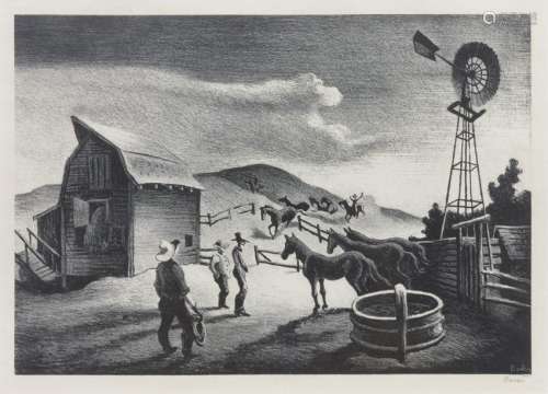 Thomas Hart Benton (American, 1889-1975) The