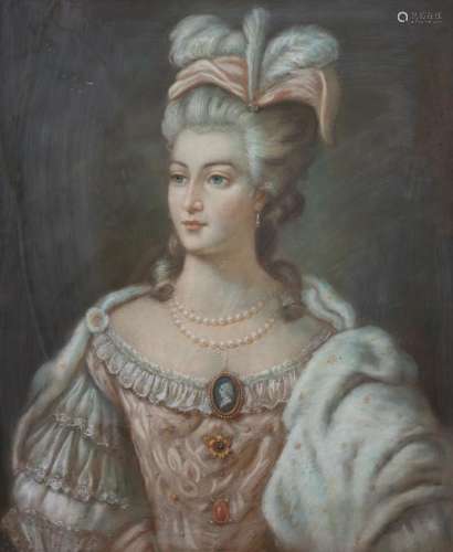 Artist Unknown (French, 18th Century) Portrait of Marie