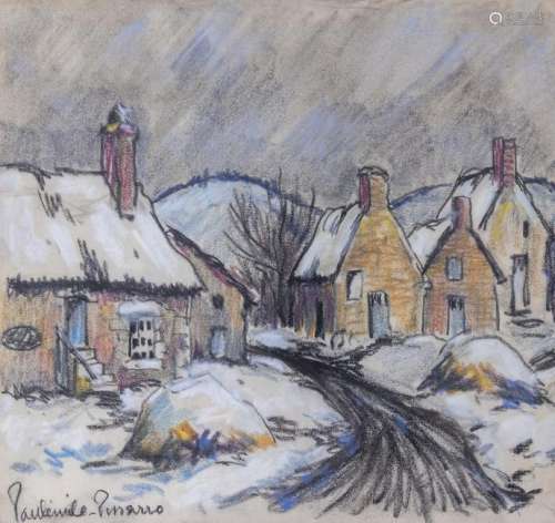 Paul Emile Pissarro (French, 1884-1972) Maisons de