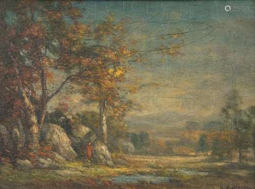 Bertus Pietersz Autumn in New Hampshire, 1929Â