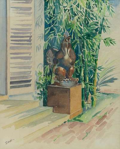 Idell (American, 20th Century) Two Bahama Views